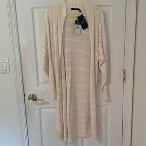 Brand new with tags Ralph Lauren long cardigan